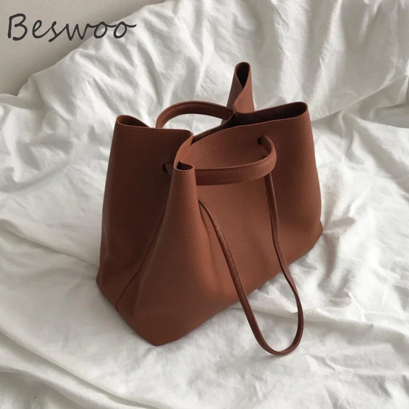 

Vintage Trend Handbags for Women 2023 Quality Large Capacity Shoulder Bag Messenger Bucket Bag Female Luxury Tote Crosbsody Bag
