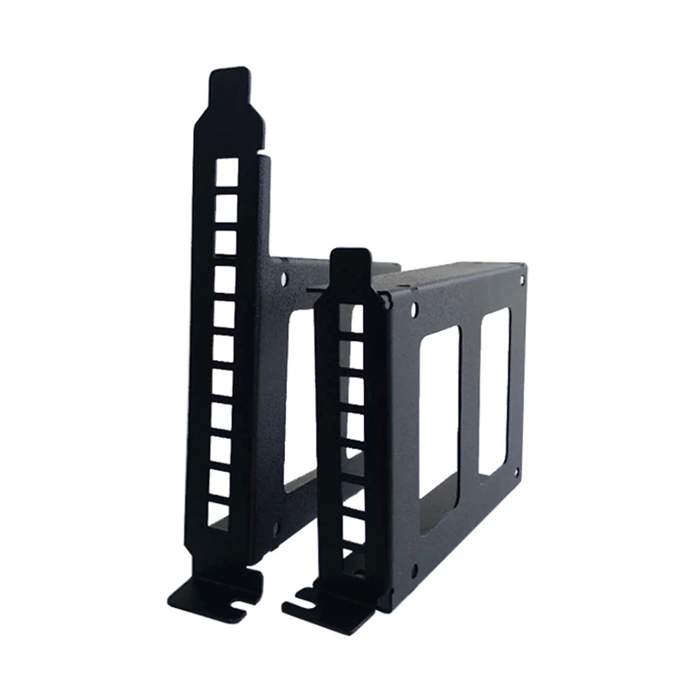 1 Pcs Metal PCI Slot 2.5inch IDE/SATA/SSD/HDD Rear Panel Mount Bracket Hard Drive Adapter Tray Caddy |