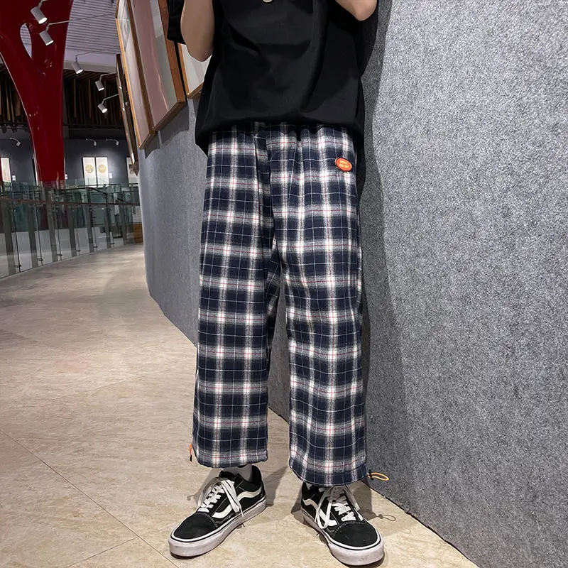 Men's Plaid Pants Joggers Comfortable 