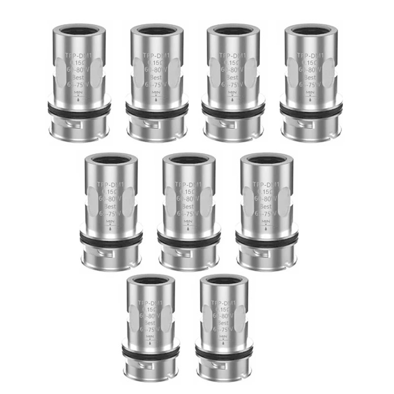 

9Pc Replacement TPP Coil For Drag 3 Drag X Plus Drag X S Pro Mod Pod