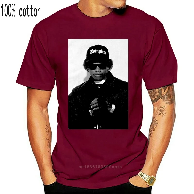 

Eazy - E футболка унисекс 253 Мужская футболка Топы с коротким рукавом из хлопка