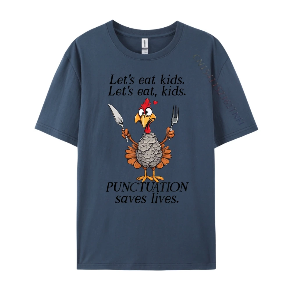 Турция Lets Eat Teacher Girls День Благодарения Зеленая и белая футболка с рисунком