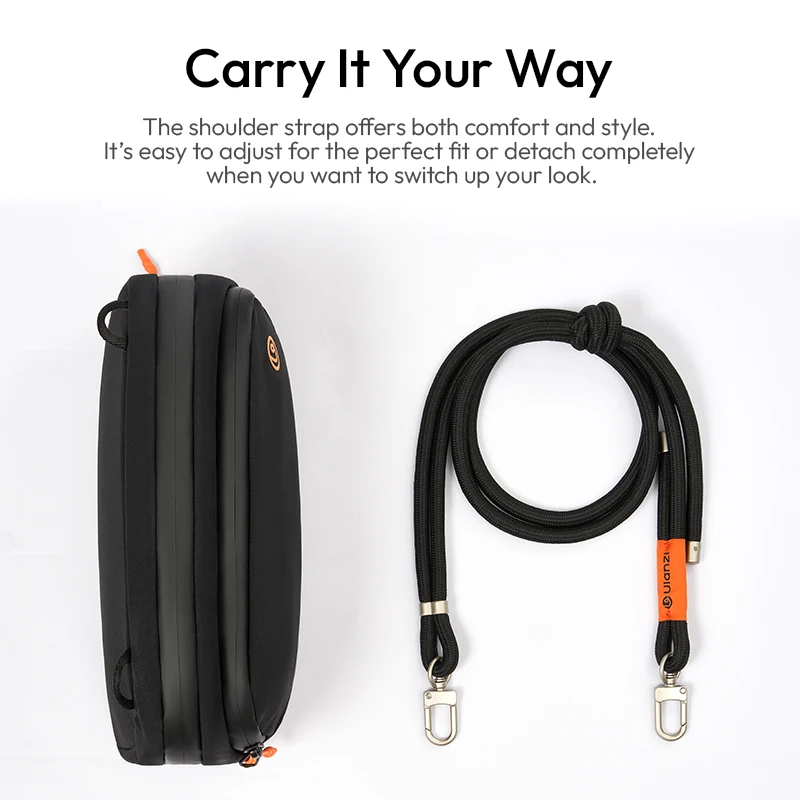 ​ Ulanzi YY08 TechLite Sling Портативная сумка через плечо для смартфона Мини-микрофон Экшн-камера для путешествий на открытом воздухе (art.: 3920d00289bd2) - 3920d00289bd2