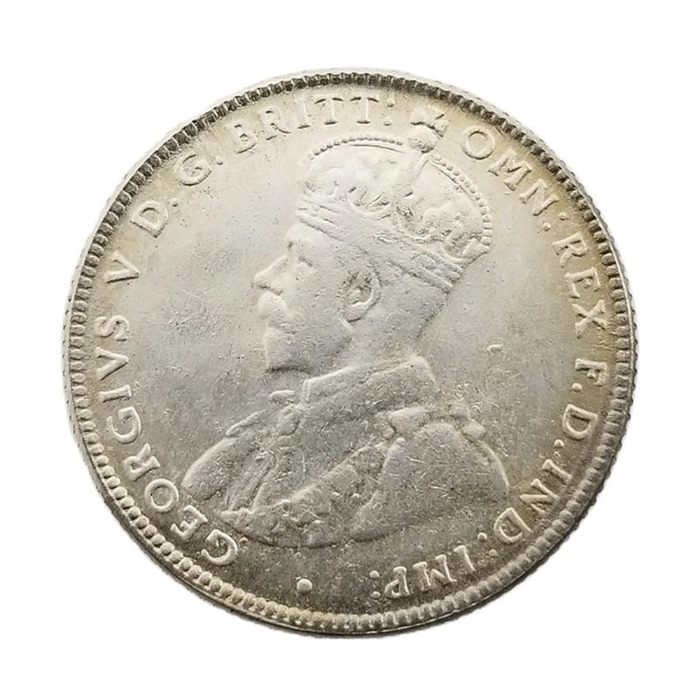 Юбилейная коллекция 1921 австралийских монет, сувениры из шиллинга «георгианские ви», украшения для дома, настольные украшения