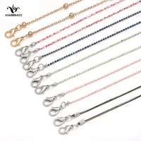 xiaoboacc face mask chain sunglasses lanyard eyeglass chains necklace for women fashion beads mask strap holder