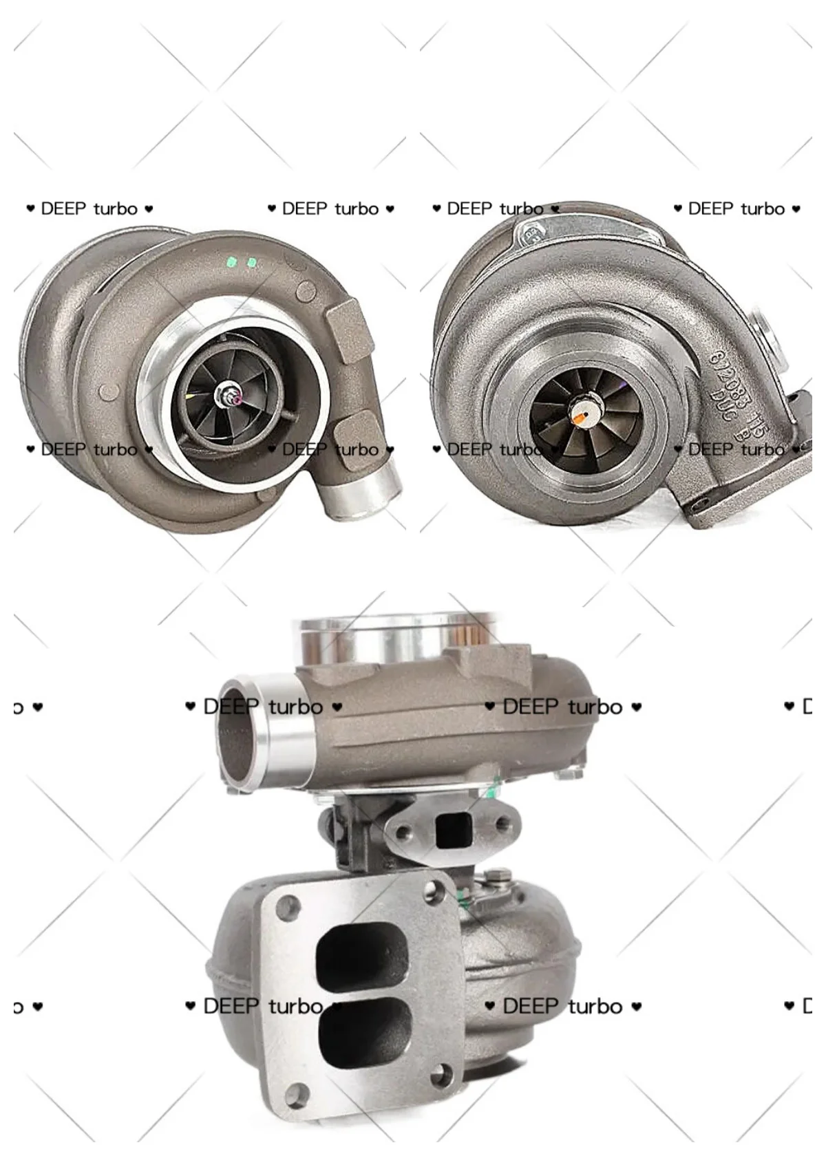 S200s065 сельскохозяйственный Турбокомпрессор для двигателя Johndeere 6068h 173174 Re516221 Re516220