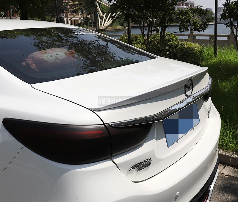 Неокрашенный задний спойлер для Mazda 6 Atenza 2014 2015 2016 2017 высококачественный из