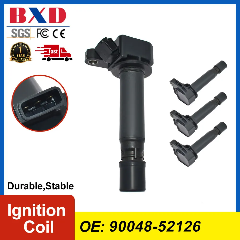 Катушка зажигания 1/4 шт. 90048-52126 9004852126 90048 52126 для Daihatsu Cuore Move Sirion автомобильные