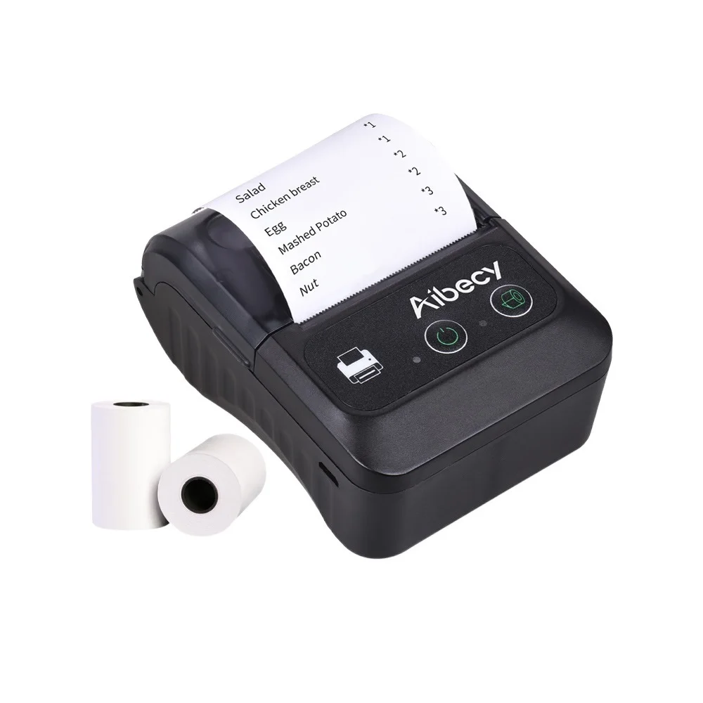 

Portable Bluetooth Label Printer 58mm 2inch Wireless Bluetooth Thermal Printer Label Maker for Store Shipping Mini Label Printer