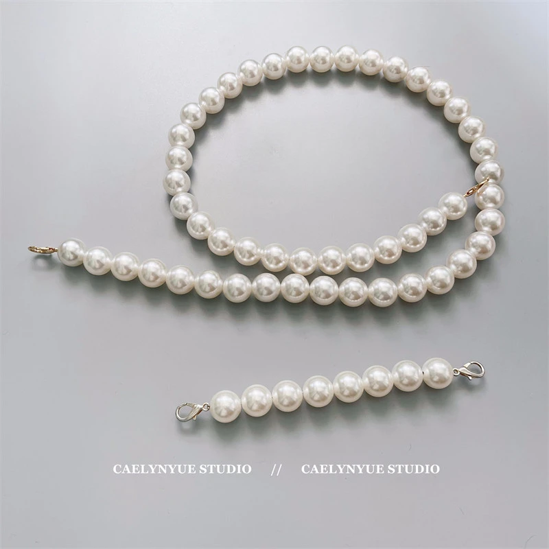 40-130 см жемчужный ремешок для сумки цепочки на плечо сменный кошелек своими