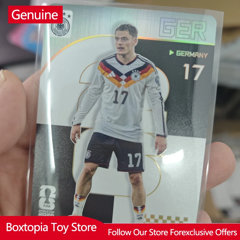 Фото Оригинальный набор коллекционных карточек Panini & Kayou Official Fifa World Cup 2026: футбольные звезды, бумажные карточки, игрушка-подарок №3