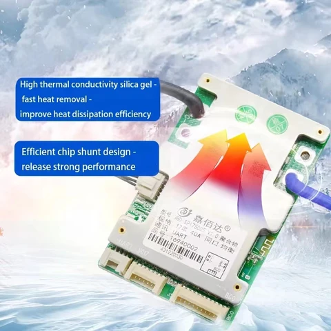 JBD Smart BMS Литиевая батарея 10-17S