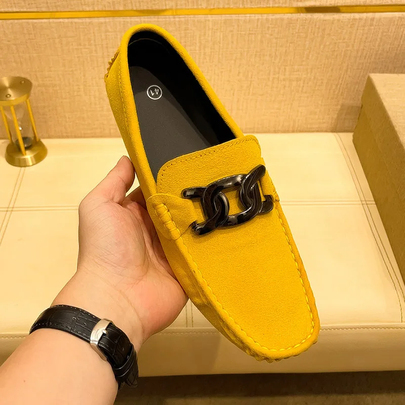 2024 новые крутые мужские повседневные мокасины фиолетовые уличные лоферы для