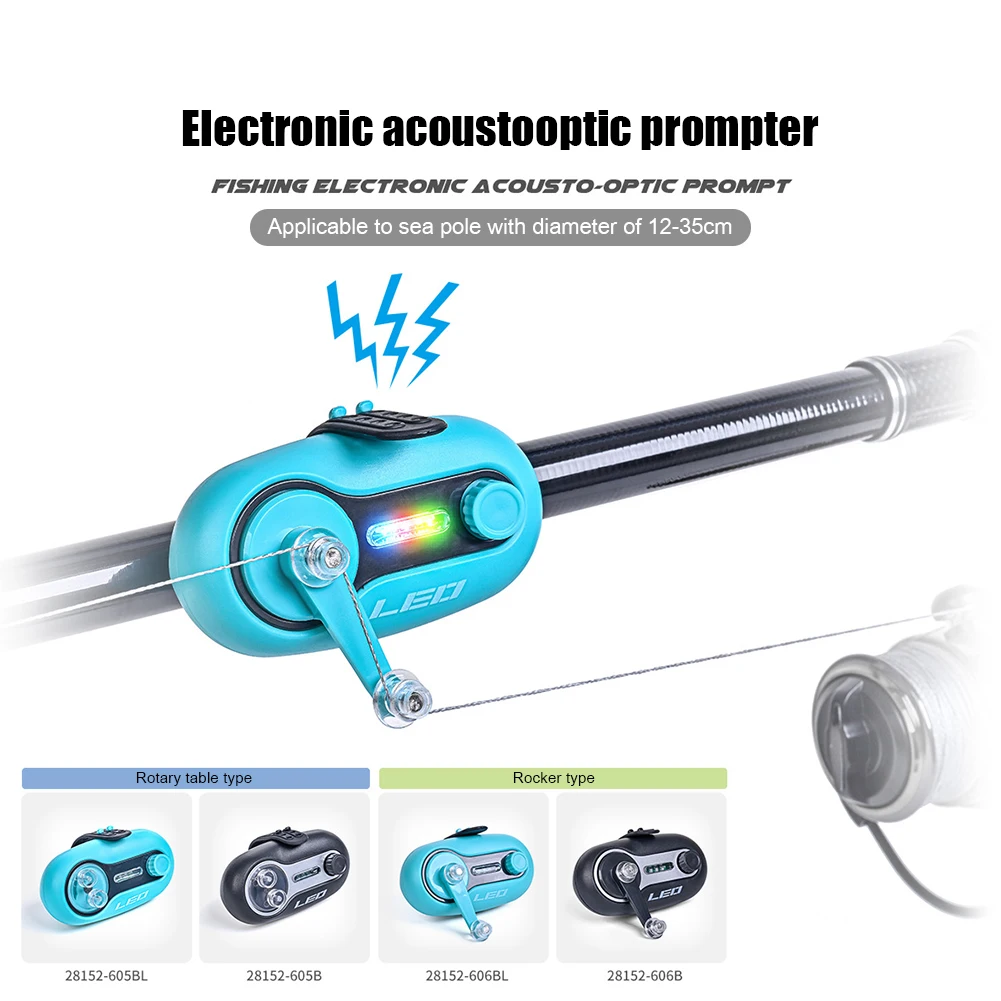 

Регулируемый светодиодный звуковой сигнал для поклевки рыбы, электронный фонарь с оповещением, светильник Личная рыболовная снасть, сигна...