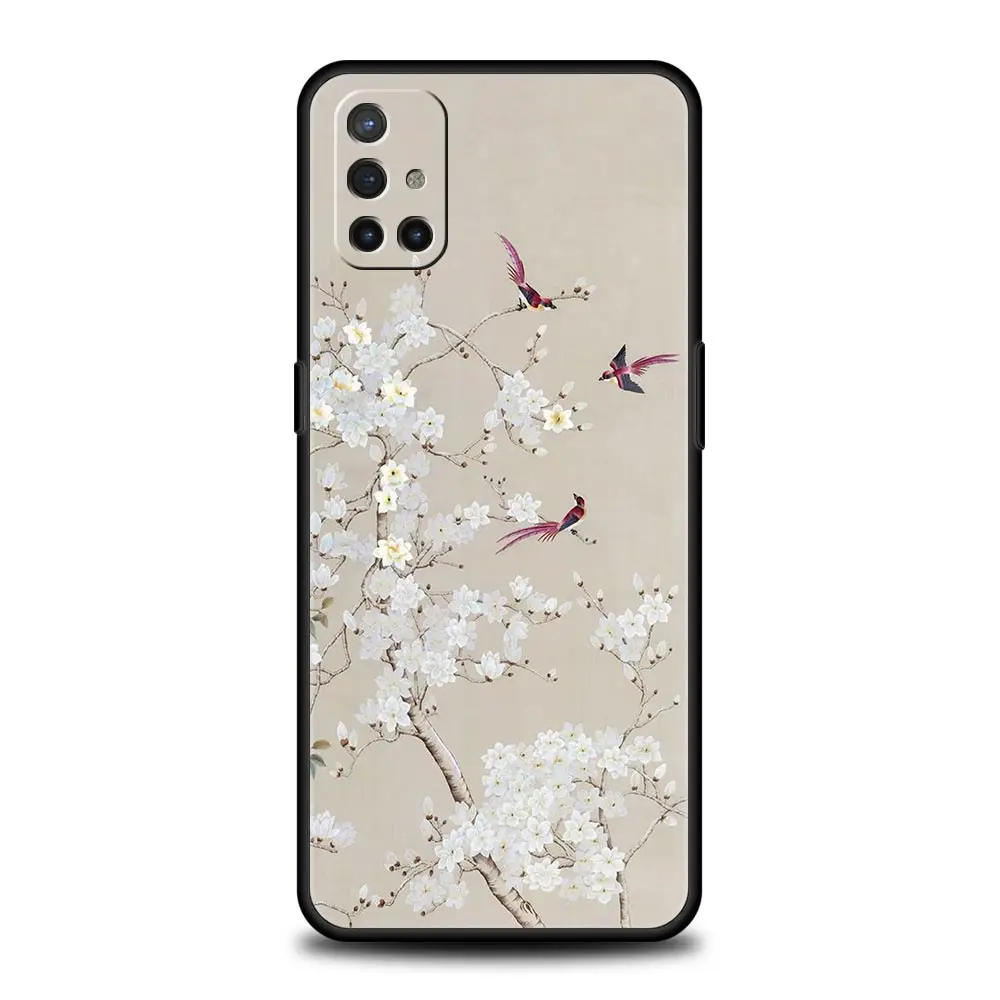 Фото Флейта для OnePlus 11 10 9 Pro 9T 12R 10R 9R 9RT 10T 8 7 6T 7T Nord 2T CE 2 Флейта N200 N10 N100, мягкий силиконовый чехол с цветком №5