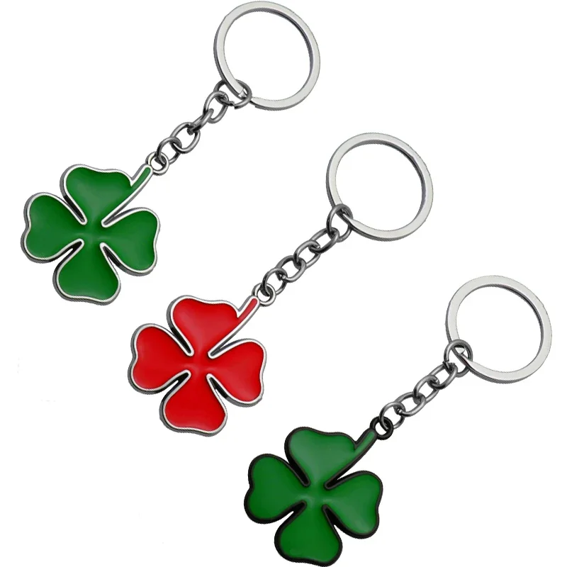 Автомобильный брелок для ключей декоративный с логотипом Four Leaf Clover Opel Renault SEAT Subaru