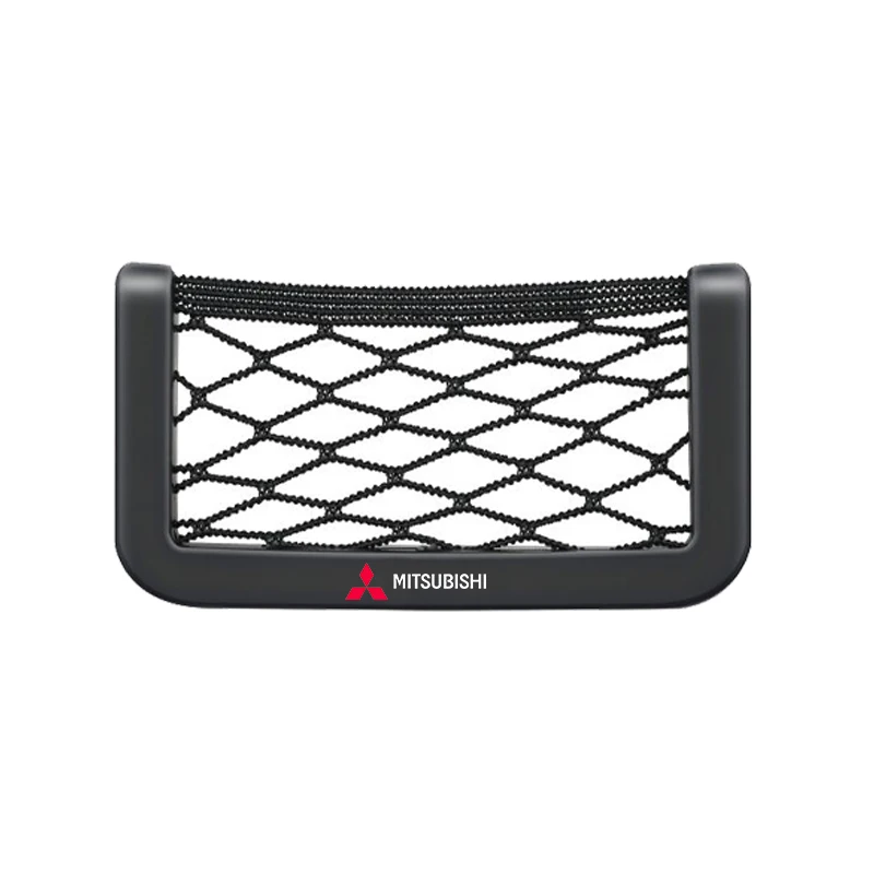 

1 шт. автомобильная сумка для хранения пасты, сетчатая сумка для хранения для Mitsubishi Outlander L200 Pajero Eclipse Asx Lancer 10 9 Space Delica Ex Evo