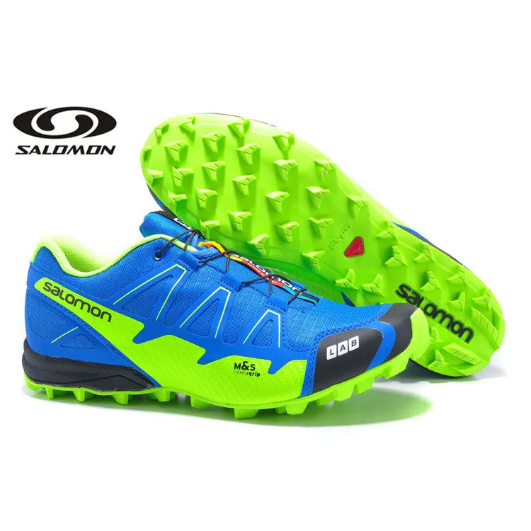 Free Shipping  Air hot sale 90 Mesh  87 Salomon Speed Cross 3 CS Outdoor Shoes  Breathable Man Athletics Male Running Shoes
