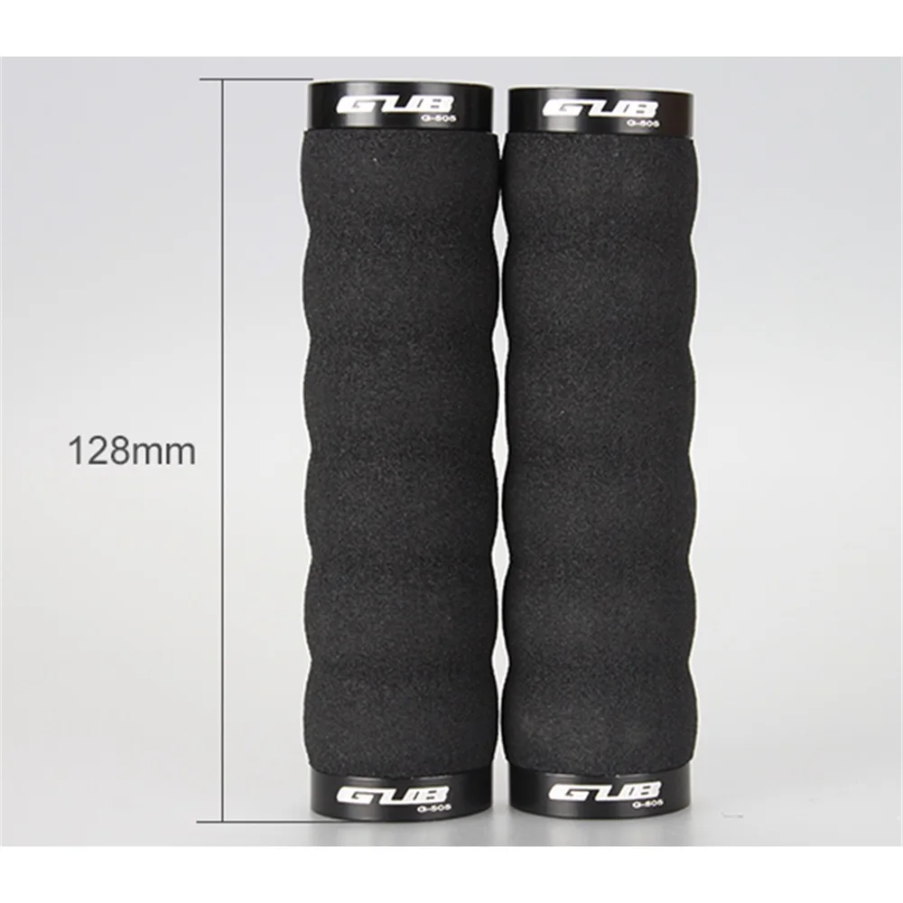 Сверхлегкие велосипедные ручки 105 г черные резиновые для велосипеда концевая