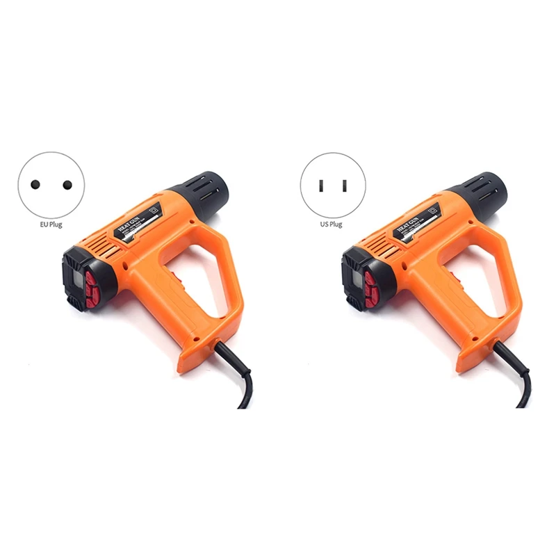 

2000 Вт смарт-Воздуходувка с быстрым нагревом, ЖК-дисплей, цифровой тепловой воздуходув с контролем температуры, температура 50-650 ℃