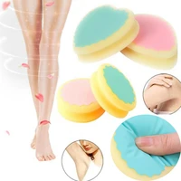 1pc depilation pads painless hair removal sponge for face leg arm body reusable physical hair removal tool