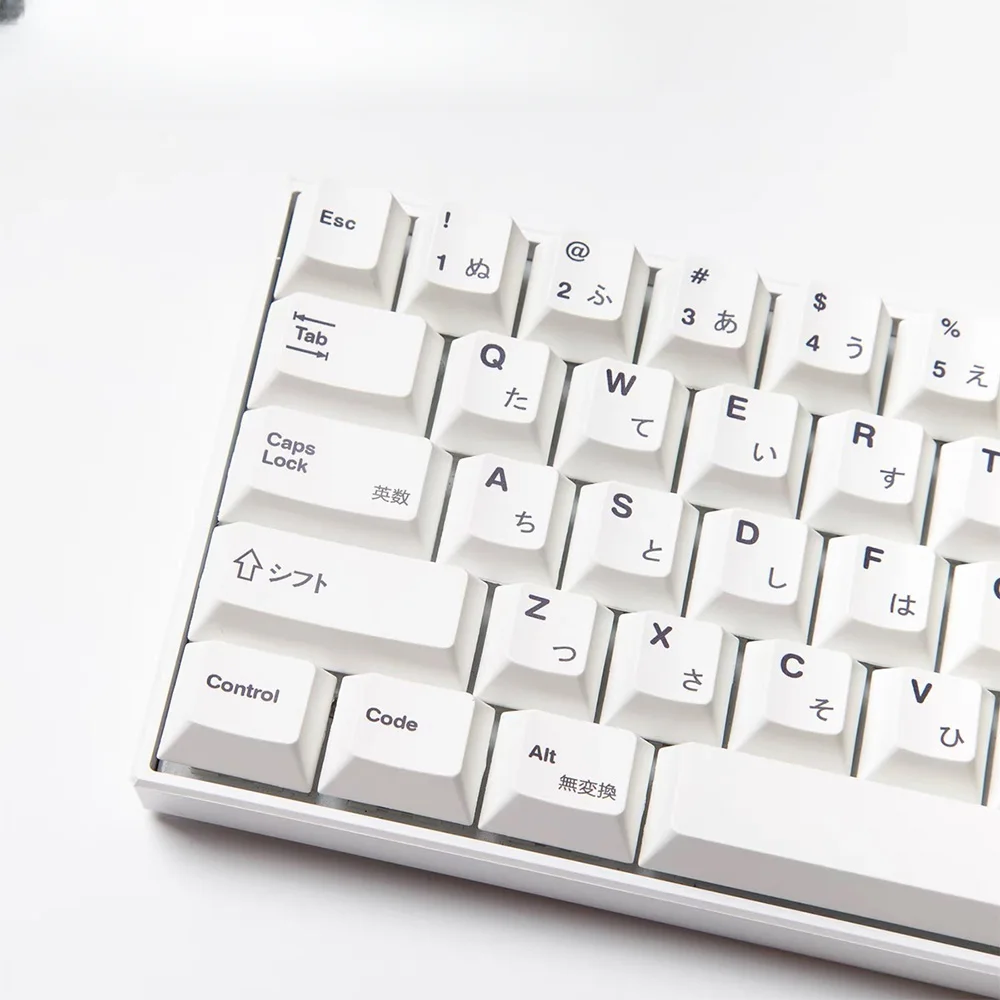 Оптовая продажа с завода набор черно-белых колпачков для клавиш японской