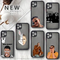 yo perreo sola bad bunny maluma phone case for iphone 13 12 11 8 7 plus mini x xs xr pro max matte transparent cover
