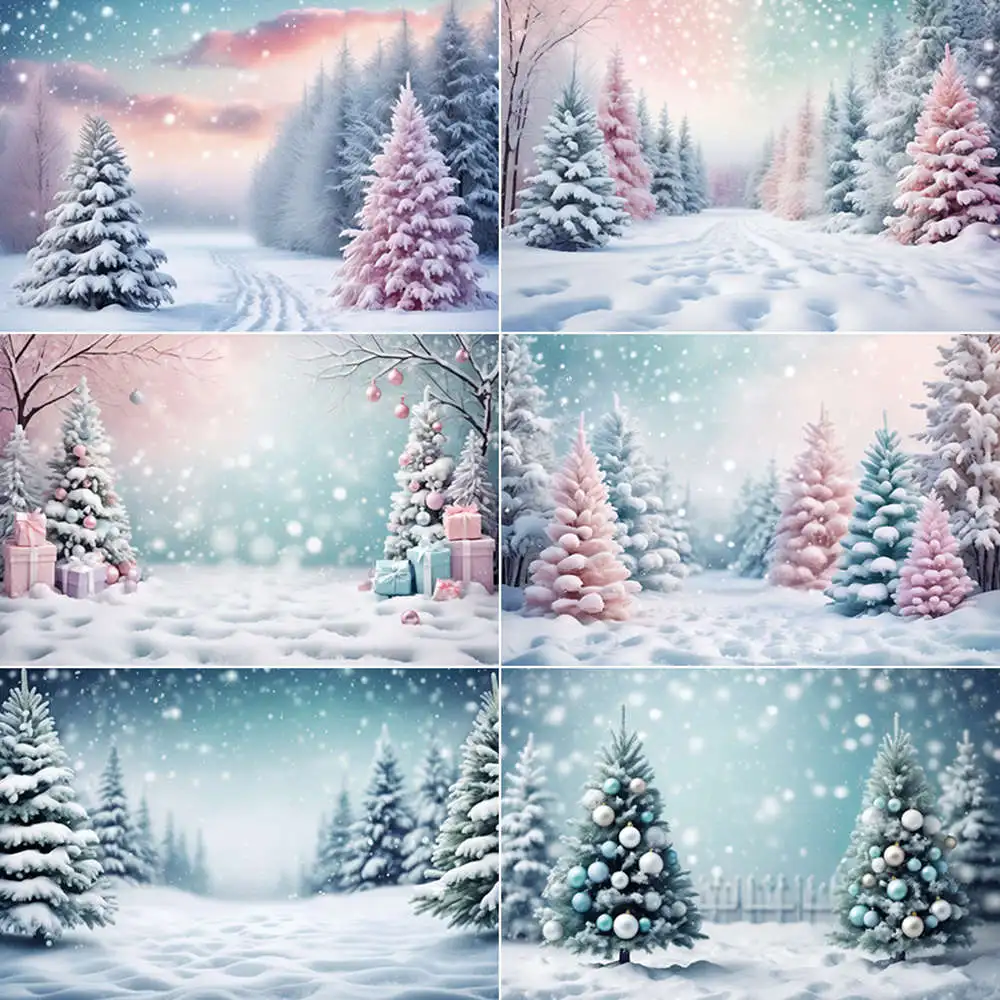 Фон для фотосъемки "Рождественские шары"