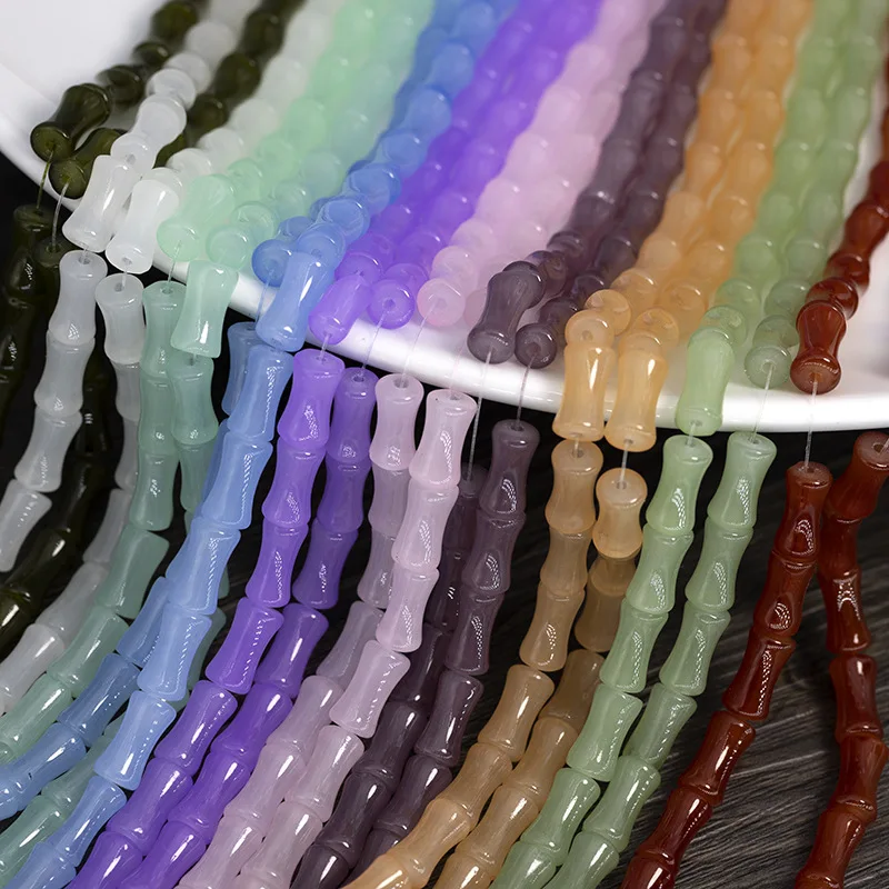 20 шт., бамбуковые бусины 13x6 мм 20 шт., бамбуковые бусины 13x6 мм