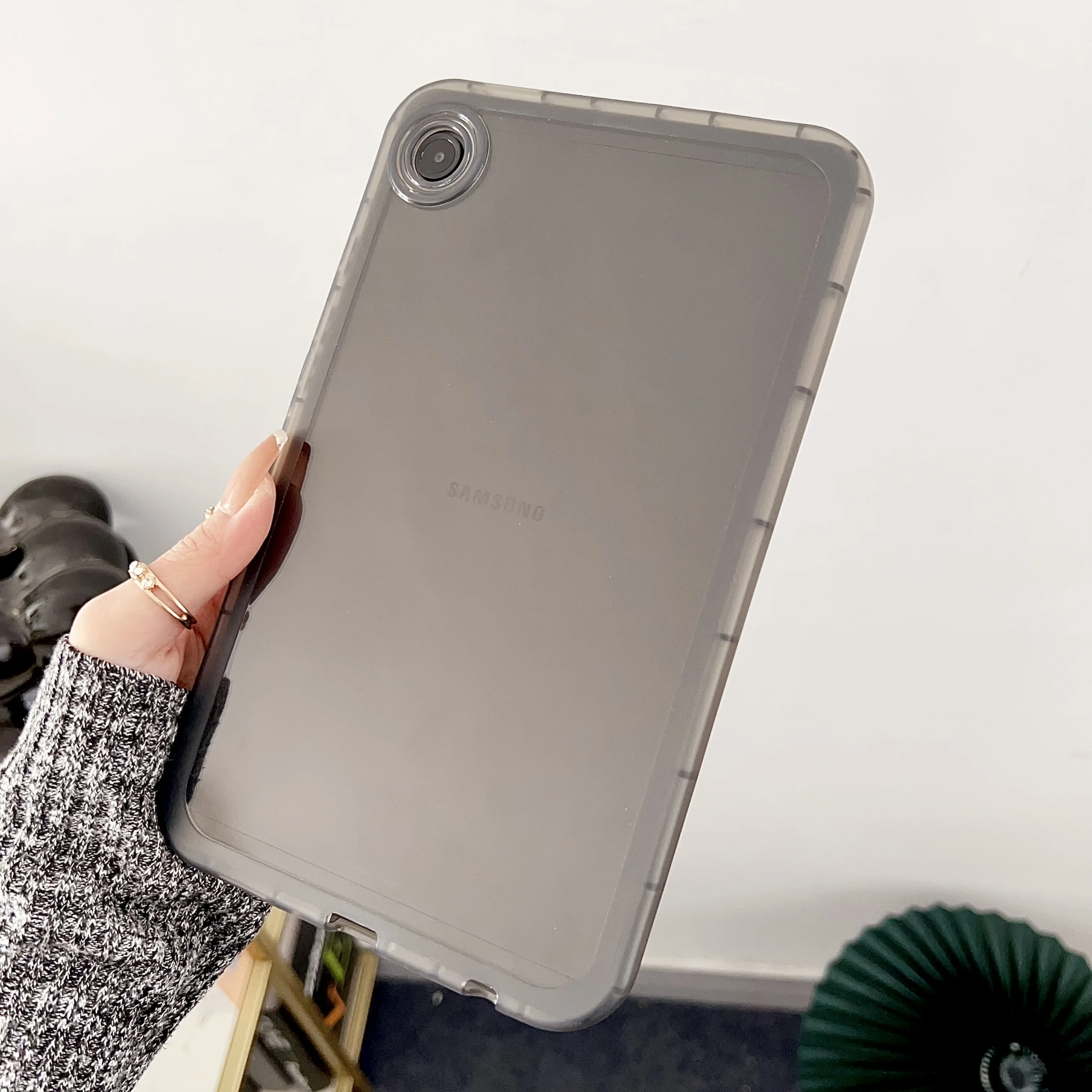 Чехол из ТПУ для Galaxy Tab A9 2023 A7 Lite 8 7 дюйма 2021 SM-T110 X115 T220 T225 цветной сквозной чехол A 8.0