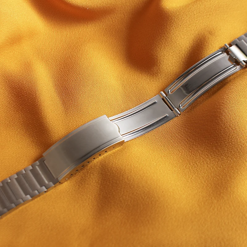 21mm 11mm Stainless Steel For Omega Seamaster Watch Bracelet Folding Watch Clasp