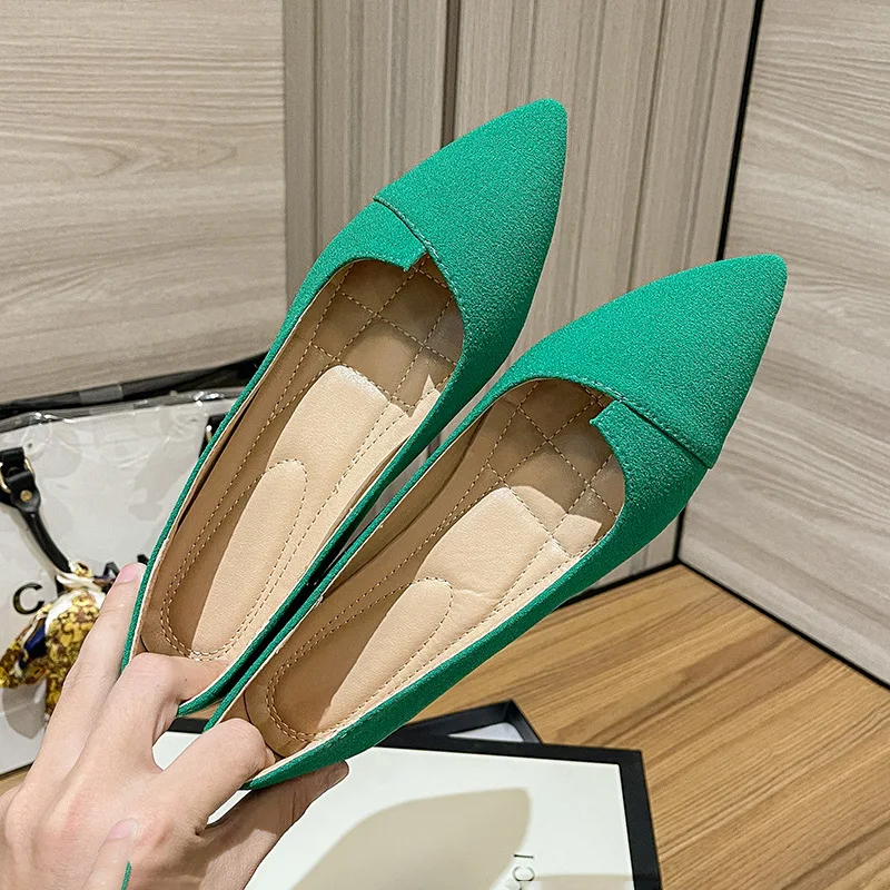 Hot Selling Pointy Toe Women Dress Casual Ladies Office Shoes Flats