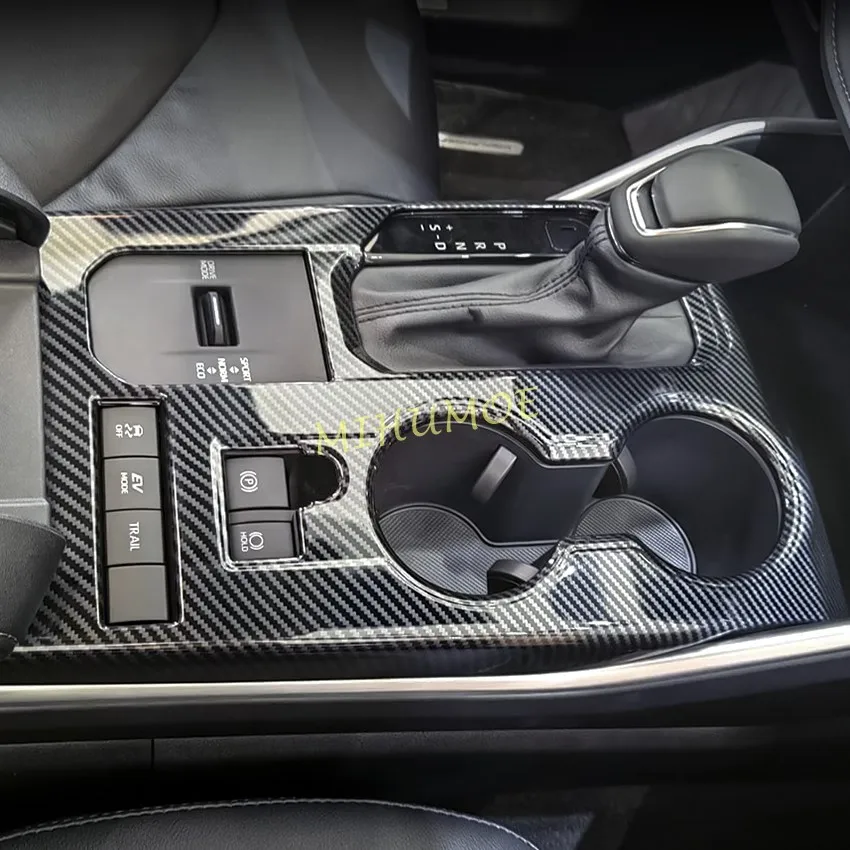 

Для Toyota Highlander 2020-2022 интерьерная фотография из углеродного волокна