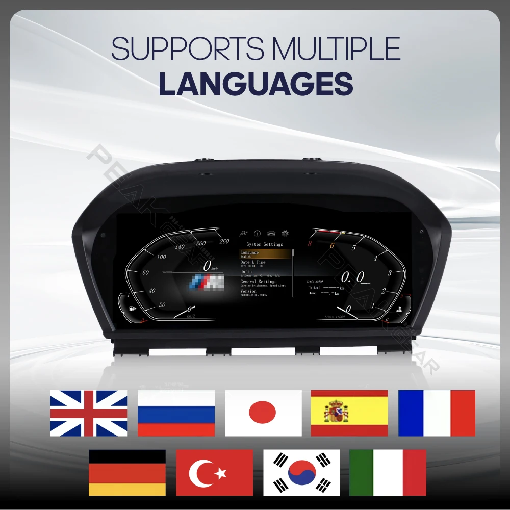 Фото Для BMW 1 серии 2 серии X1/X2 F20/F52/F22/F45/F48/F49/F39 2013-2024 цифровой кластер ЖК-дисплей приборной панели кабины виртуальный прибор №5