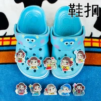 girls cartoon cute novelty acrylic shoe buckle wholesale available single sale croc charms accessories decorations kids gifts
