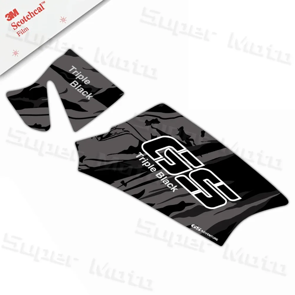

Защитная Наклейка на мотоцикл с поворотным валом и рычагом для R1200 2004-2012, тройная черная наклейка R1200 GS Adventure 2004-2013