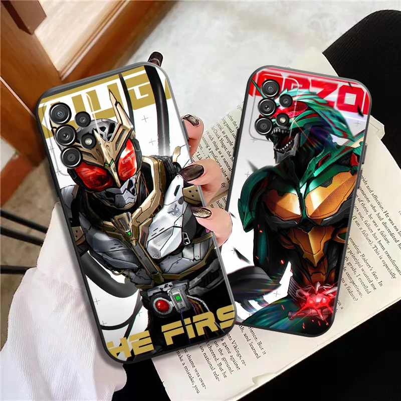 

Kamen Rider Bandai Phone Cases For Samsung Galaxy S20 FE S20 Lite S8 Plus S9 Plus S10 S10E S10 Lite M11 M12 Soft TPU Funda