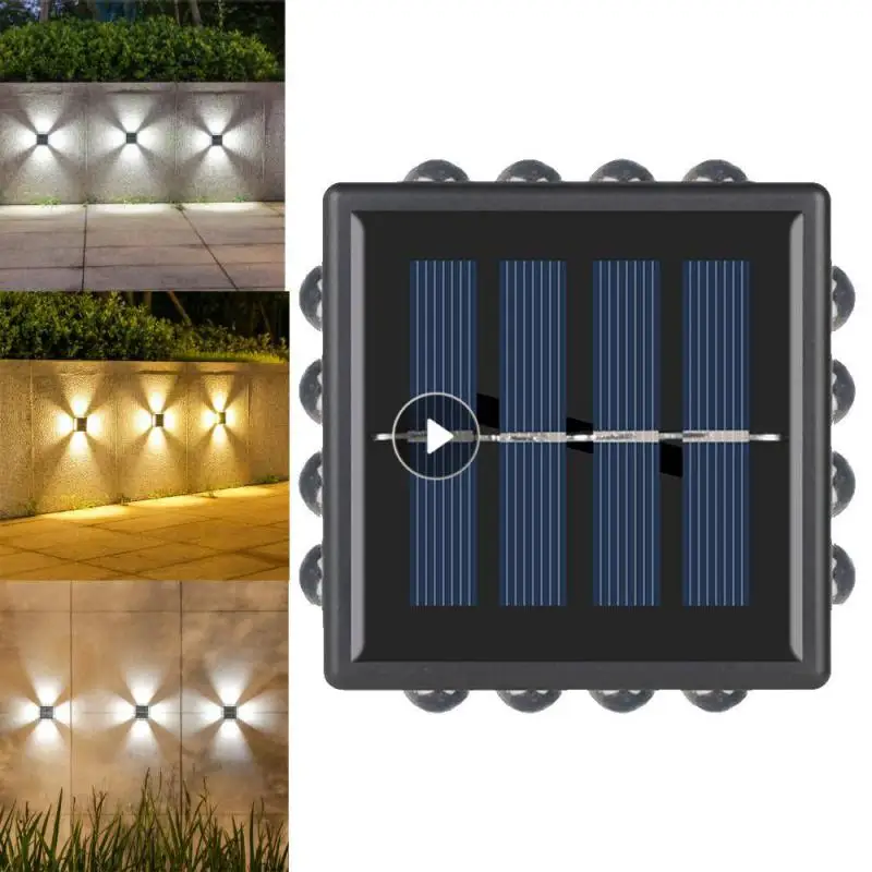 

1/2PCS LED Solar Light Outdoor Wall Lamp Garden Decoration Yard Floodlight Outdoor Lighting Waterproof Night Light Solar Lamps