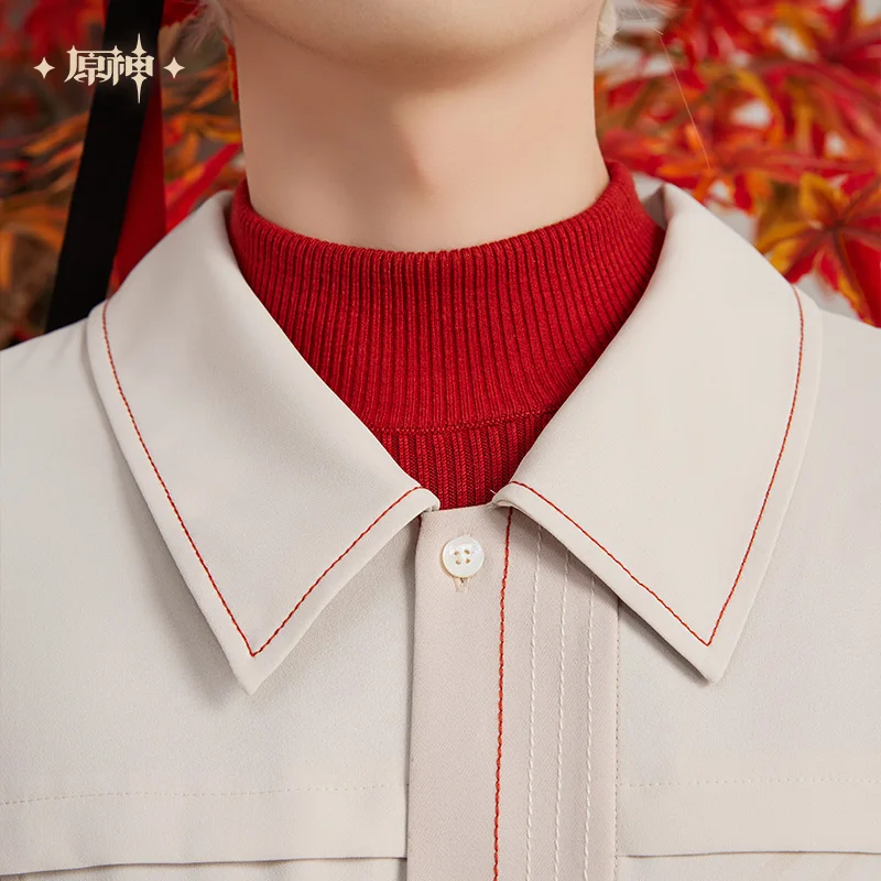 Каэдехара казуха вязаный комплект официальный настоящий Genshin Impact Kazuha тема