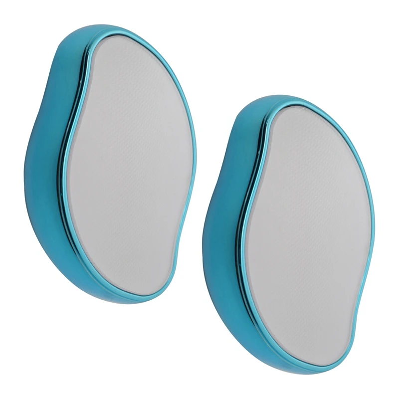 

2PCS Reusable Crystal Hair Remover Device Exfoliation Hair Removal Tool For Women And Men