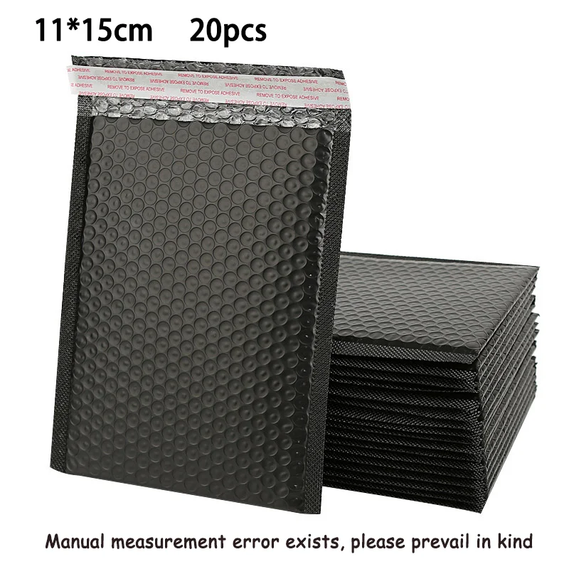 

Черные самозаклеивающиеся пузырчатые пакеты для доставки