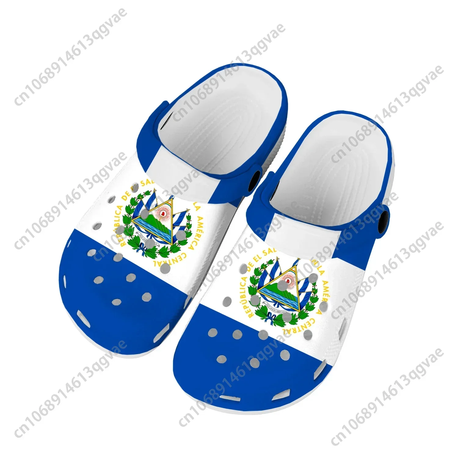Домашние сабо с флагом Сальвада обувь для воды на заказ мужская и женская