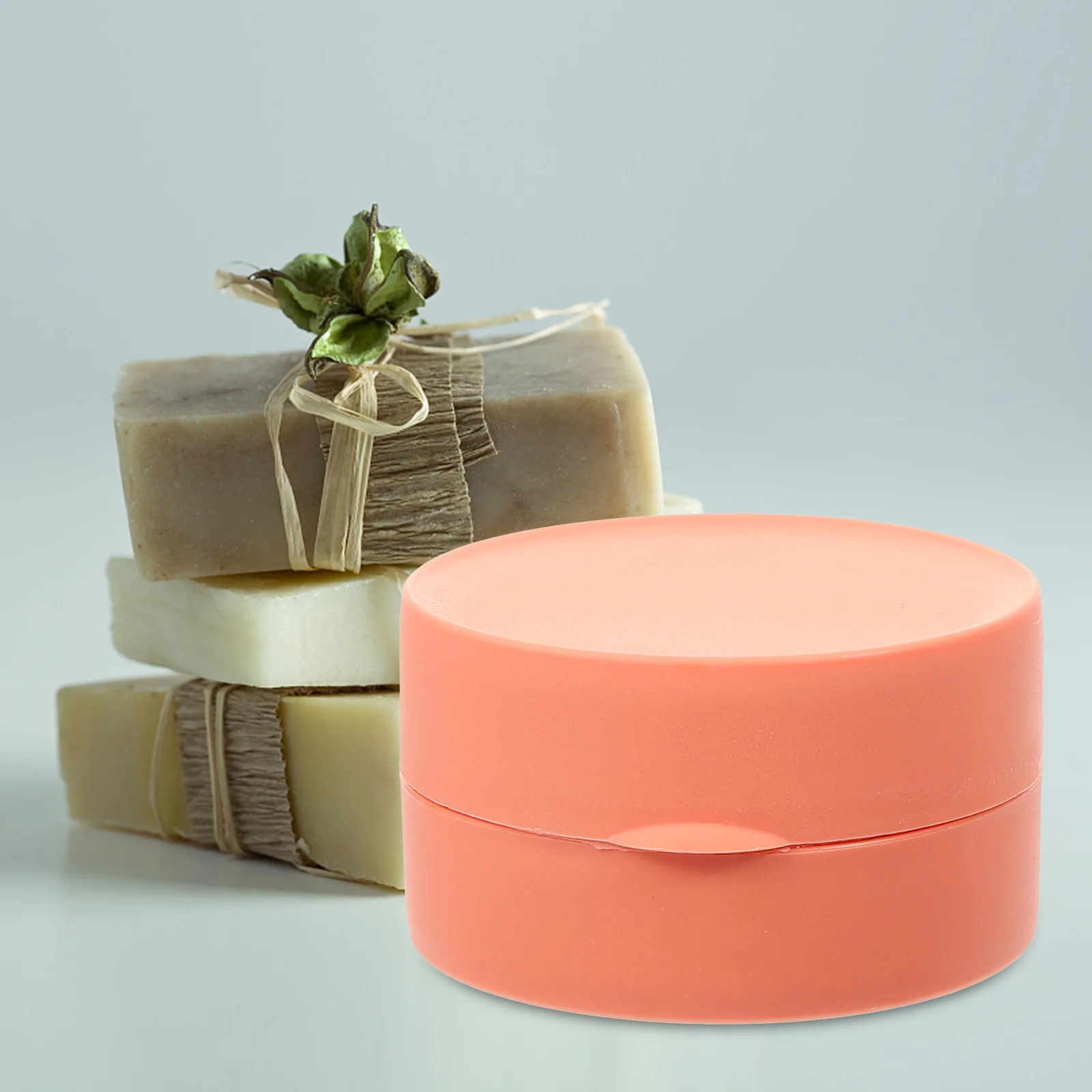 

Portable Soap Box Container Lid Washing Holder Shower Dish Containers Toilet Travel Pp Case