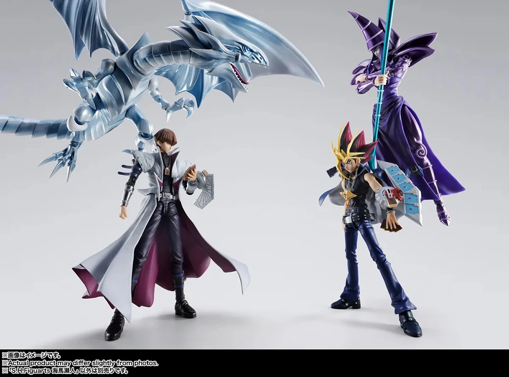 Фото Официальные фигурки BANDAI S.H.Figuarts Yu-Gi-Oh Duel Monsters Сето Кайба, аниме-фигурки с оригинальной коробкой, соединяемые модели, подарок №5