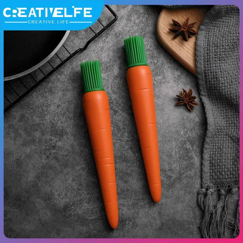 

Kitchen Gadgets Silicone Brush Baking Brush Tool Creative Carrot Oil Brush Baking Cream Brush Barbecue Oil Brush Bbq Oil Brush