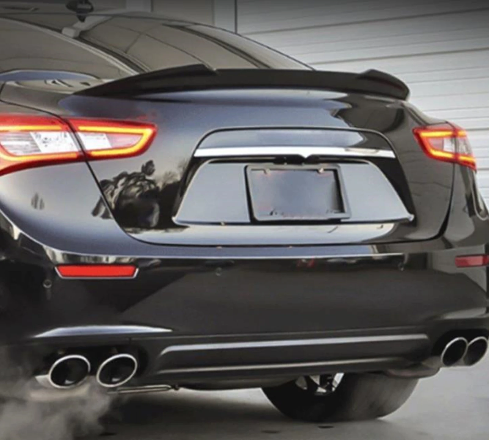 Спойлер для заднего багажника автомобиля сплиттер крышки с откидной крышкой