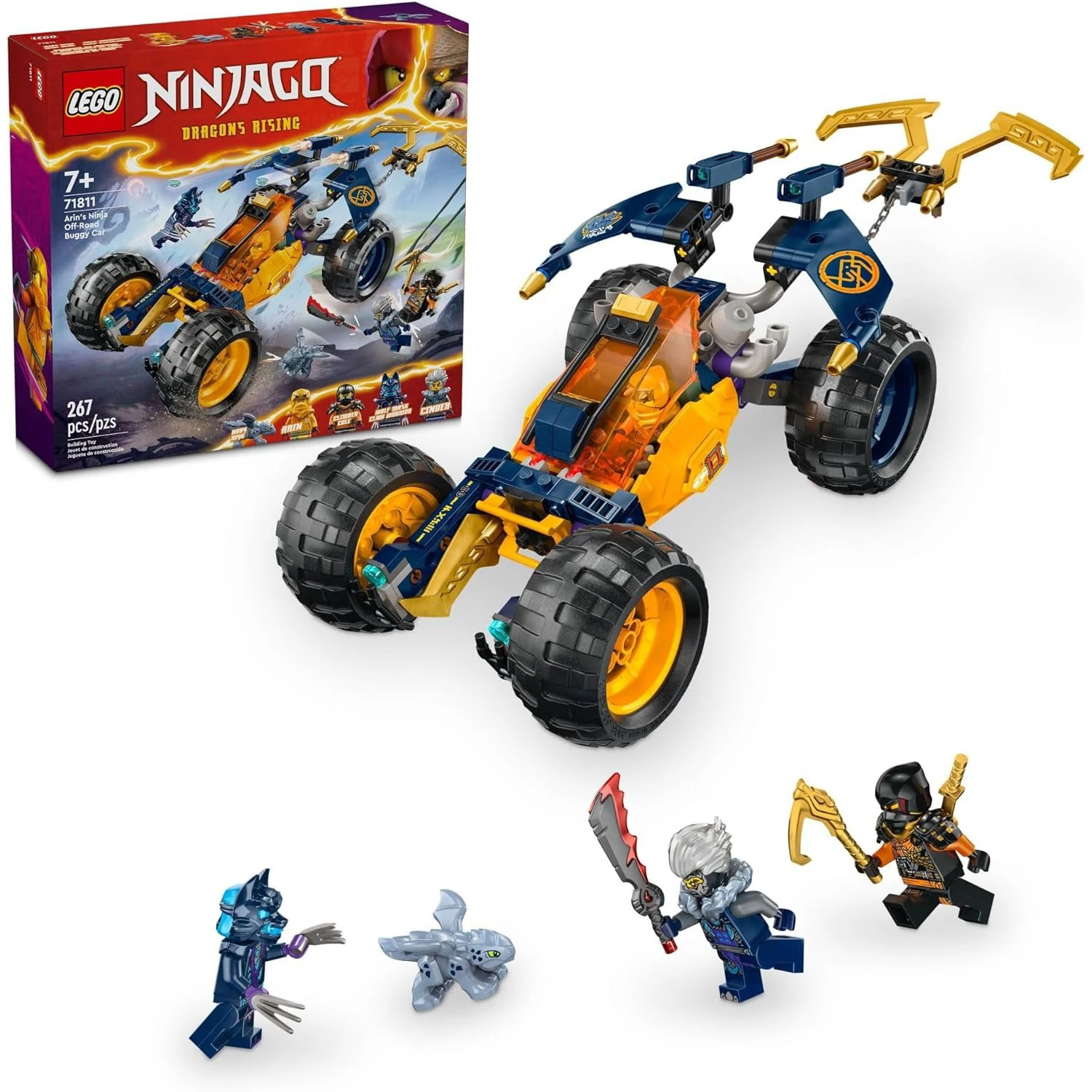Конструктор LEGO Ninjago - 71811 Alin's игрушечный набор для строительства внедорожников