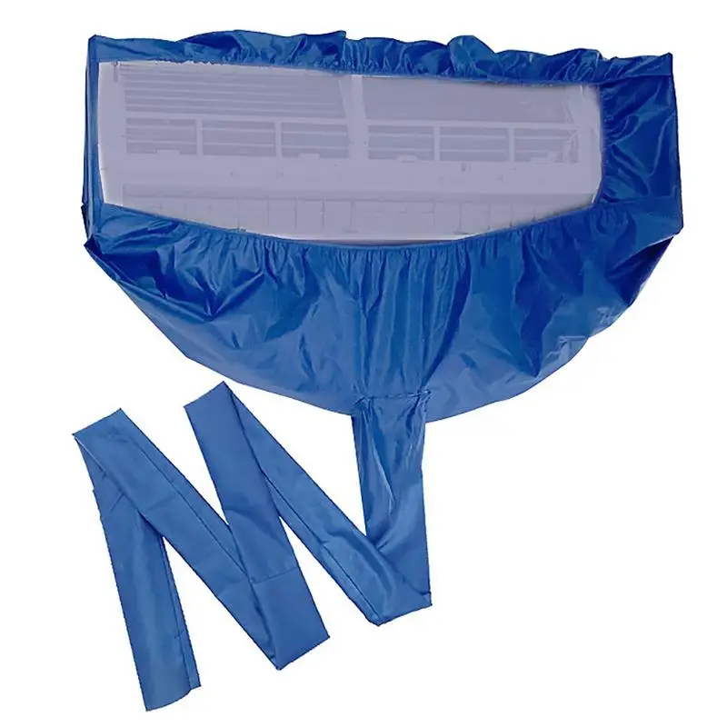 

Professional Air Conditioner Cleaning Cover With Drain Outlet Waterproof Dust Clean Protector Bag Cover