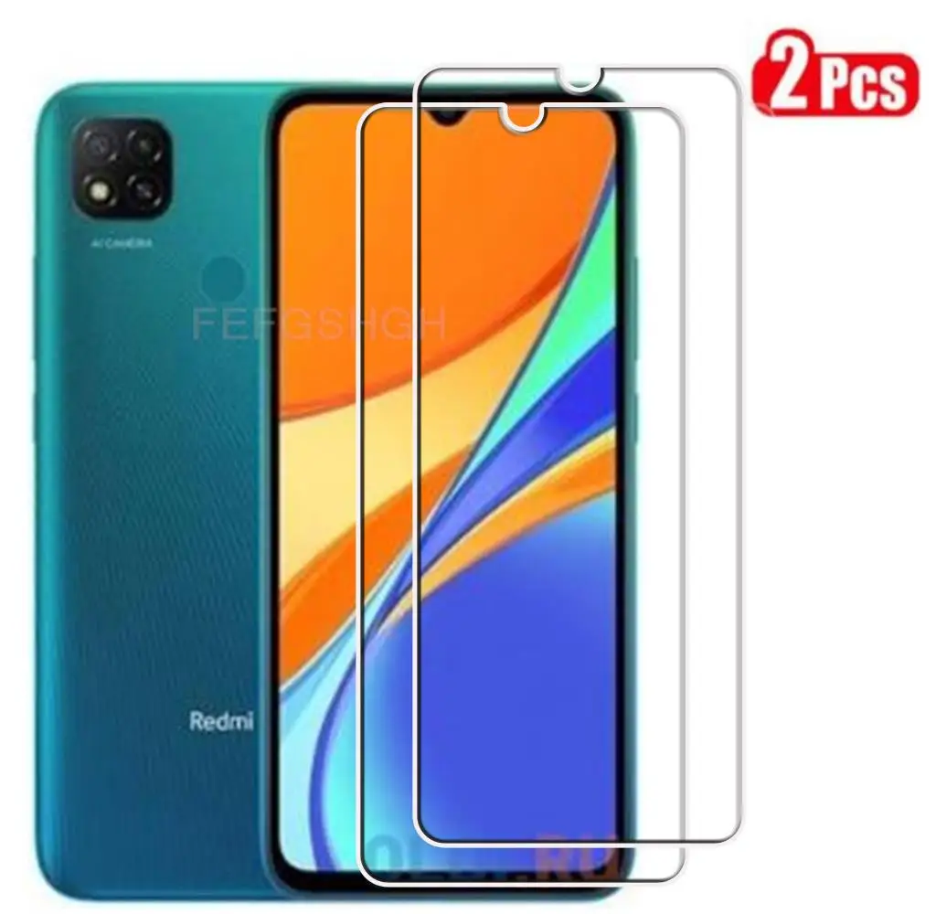9H HD защитное закаленное стекло для Xiaomi Redmi 9C NFC M2006C3MNG 6,53 