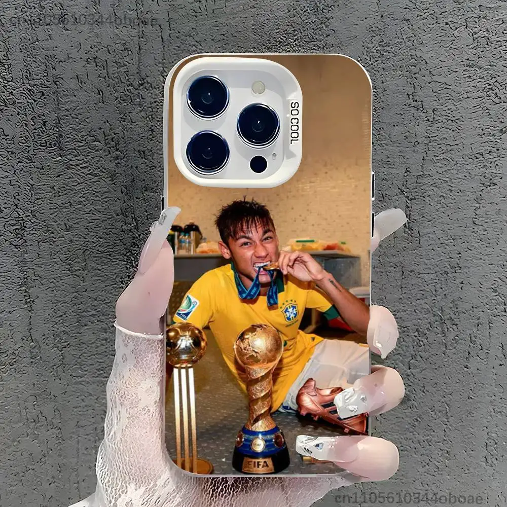 Фото Чехол для телефона Brasil N-Neymar Jr 10 для iPhone 17, 16, 15, 14, 13, 12, 11, Pro, Max, Plus, противоударный №5